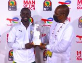ساديو ماني أفضل لاعب بمباراة بوركينا فاسو ضد السنغال فى أمم أفريقيا