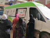 "صحة دمياط" تُطلق أولى قوافل شهر فبراير بقرية الوسطانى بكافة التخصصات