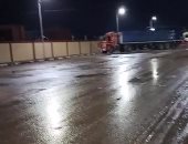 أمطار غزيرة تضرب القليوبية والمحافظة ترفع حالة الطوارئ.. فيديو