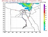 مركز التنبؤ بالفيضان: أمطار خفيفة غدا على السواحل الشمالية وشمال الدلتا