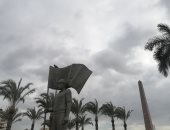 غيوم ورياح باردة وانخفاض في درجات الحرارة في بورسعيد.. لايف وصور