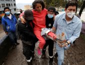 انهيارات أرضية وفيضانات فى الإكوادور تتسبب فى تهجير المواطنين