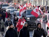 قافلة جديدة تطوف شوارع أوتاوا احتجاجا على الحكومة الكندية