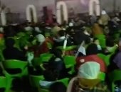 "بأعلام مصر والأبواق".. أهالي القليوبية يتابعون مباراة نهائي أمم أفريقيا.. لايف