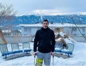 الأهلي يطمئن على برنامج تأهيل أكرم توفيق بعد جراحة الصليبي 