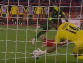 أبو جبل ينقذ منتخب مصر من فرصة هدف أمام السنغال فى الدقيقة 53.. فيديو وصور
