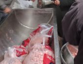 ضبط 2 طن لحوم فاسدة بمخزن ومنفذ إعداد وتعبئة فى الجيزة 