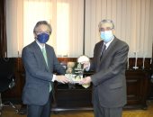 وزير الكهرباء يستقبل سفير اليابان بالقاهرة لبحث سبل التعاون بين البلدين