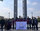 جامعة حلوان تشارك بملتقى الصداقة الدولى الأول لشباب الجامعات بجامعة المنصورة
