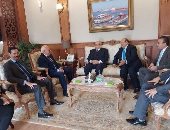 محافظ بورسعيد يستقبل رئيس محكمة استئناف الإسماعيلية ومدن القناة.. صور