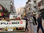محافظة الإسكندرية: 52 حملة لإزالة الإشغالات بأحياء المنتزه والعامرية والعجمى