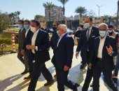 وزير التعليم العالي يصل بورسعيد لتفقد عدد من المنشآت الصحية.. صور