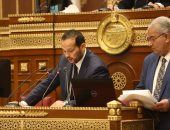 محمد حلاوة في الجلسة العامة لمجلس الشيوخ: لابد من سرعه تنفيذ توجيهات الرئيس السيسي بتعميق الصناعة المصرية وزيادة الصادرات.. والقضاء علي الاستيراد العشوائي أصبح هدفا رئيسيا.. وإحلال الصناعات المحلية بدلا منها