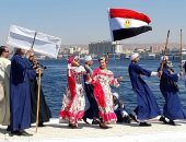 انطلاق مهرجان أسوان الدولى للثقافة والفنون بعروض للمراكب فى النيل.. ألبوم صور