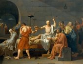 سقراط والفن التشكيلى.. كيف ظهر الفيلسوف في لوحة جاك لوى دافيد؟