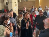 لجنة الثقافة والإعلام بمجلس النواب تتفقد مسجد مغلطاى بالحسين     
