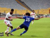 شوط أول سلبى بين سموحة والزمالك والـ"VAR" يتصدر المشهد..  فيديو وصور