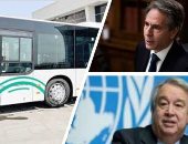 باختصار.. أهم الأخبار العالمية والعربية حتى 12 ظهرا.. أمريكا تحث رعاياها على مغادرة بيلاروسيا.. جوتيريش: لا بديل عن الدبلوماسية فى التغلب على أزمة أوكرانيا.. السعودية تطلق اليوم المرحلة التجريبية لـ"حافلات مكة"