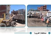 التنمية المحلية: رفع 43.7 مليون طن تراكمات ومخلفات وقمامة بالمحافظات.. صور