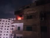 السيطرة على حريق فى شقة سكنية بشارع مراد بالجيزة.. فيديو