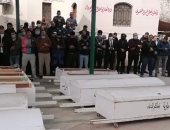 تشييع جثمان شقيق الكاتب شريف عارف لمثواه الأخير بمقابر بورسعيد.. لايف وصور