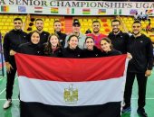144 لاعبا ولاعبة يشاركون فى بطولة مصر الدولية للريشة الطائرة