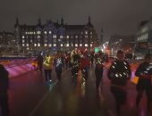رياضة وترفيه.. 1500 عداء يحتفلون بمهرجان الأضواء فى كوبنهاجن "فيديو وصور"