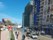 فسحة على الكورنيش.. أجواء شتوية دافئة فى الإسكندرية.. لايف