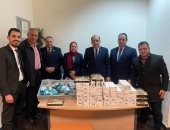 جمارك مطار القاهرة تضبط محاولة تهريب كمية من مستلزمات جراحة وزراعة الأسنان