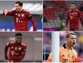 بايرن ميونخ ينتظر عودة 4 نجوم من الإصابة أول أبريل المقبل