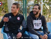 جدية وحماس في مران فيوتشر استعداداً للمقاولون ومروان محسن يدعم زملاءه.. صور