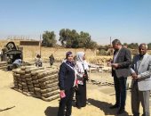 محافظ أسوان يتابع تنفيذ أنشطة وفعاليات بالقرى والنجوع المستهدفة لحياة كريمة