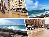 تقلبات جوية بالمحافظات.. أمطار وعواصف ترابية تضرب الإسكندرية فى"زعابيب أمشير".. رياح وانخفاض في درجات الحرارة ببنى سويف والإسماعيلية والدقهلية.. وأجواء غير مستقرة وتوقعات بسقوط أمطار فى دمياط 