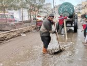 محافظ الدقهلية: تعامل فورى لكسح مياه الأمطار بالشوارع
