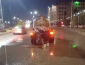 استمرار رفع مياه الأمطار ليلا بكفر الشيخ وانعقاد غرف العمليات لمتابعة الطقس السيئ