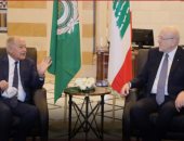 رئيس وزراء لبنان يستقبل أحمد أبو الغيط فى بيروت 