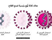 إنفوجراف لتنسيقية شباب الأحزاب يرصد مناهج صناعة اللقاح