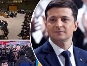 العالم هذا الصباح.. قصف روسى عنيف على العاصمة الأوكرانية كييف.. تظاهرات فى نيويورك تنديدا بالهجوم الروسى.. مجلس الأمن يفشل فى تمرير مشروع قرار يدين غزو روسيا.. وزيلينسكى يوافق على اقتراح بوتين للمفاوضات