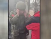 إلقاء القبض على دورية روسية من قبل مواطنين أوكرانيين.. فيديو