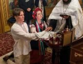 الحب أقوى من الحرب.. حفل زفاف تحت القصف فى أوكرانيا (فيديو)