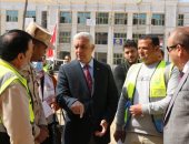 رئيس جامعة المنوفية يتفقد أعمال إنشاءات الجامعة الأهلية بطوخ طنبشا