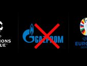 "يويفا" يفسخ عقده مع شركة غازبروم الروسية فى جميع البطولات الأوروبية