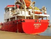 شحن 3060 طن صودا كاوية وتداول 32 سفينة بموانئ بورسعيد