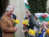 الأمير تشارلز ودوقة كورنوال يهنئان متابعيهما بعيد القديس ديفيد