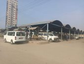 حملات لرفع الإشغالات بشوارع كفر الشيخ وتوفير أتوبيسات وسيارات لنقل طلاب الجامعة