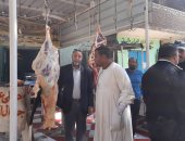 "الطب البيطرى" تشن حملات على محلات بيع اللحوم فى أسوان