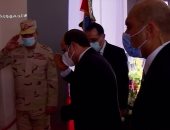 الرئيس السيسى يصل مقر افتتاح مشروعات قومية جديدة بقطاعى الإسكان والطرق