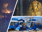 العالم هذا المساء.. مجلة أمريكية: خنجر الملك توت عنخ أمون مصنوع من مواد جاءت من الفضاء الخارجى.. 498 قتيلَا و1597 جريحًا فى صفوف العسكريين الروس بأوكرانيا.. إصابة 30 شخصا فى حادث تصادم قطارى ترام بألمانيا.. صور