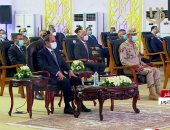 الرئيس السيسى يشهد افتتاح مجمع صالات حسن مصطفى لكرة اليد والألعاب الرياضية