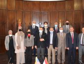 رئيس جامعة الإسكندرية يستقبل وفدا دبلوماسيا من السفارة الأمريكية بالقاهرة